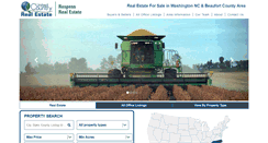 Desktop Screenshot of easterncarolinaproperty.com